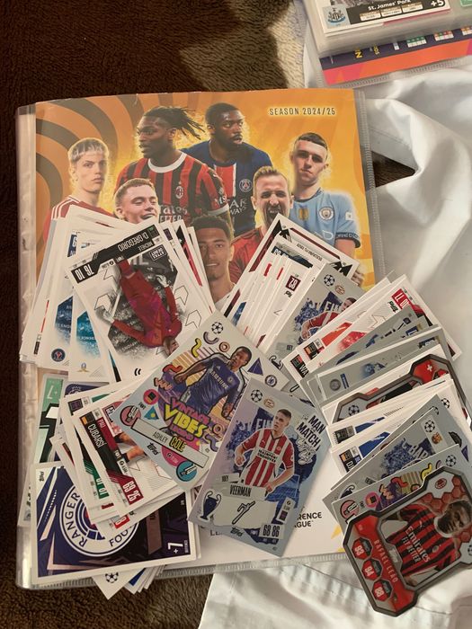 Match Attax 24/25 schimb de fotbaliști(dubluri)