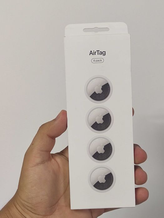 Pachet 4 AirTag Apple 2nd generation, Sigilat