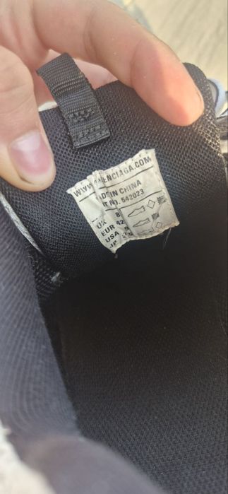 balenciaga track, оригинал, 42 сайз