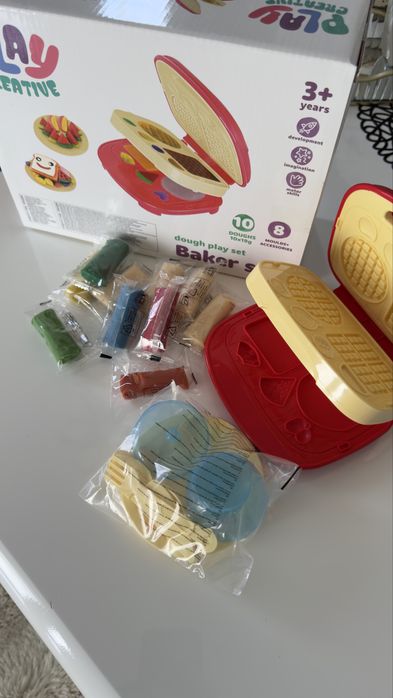 Jucarie copii cu plastilina