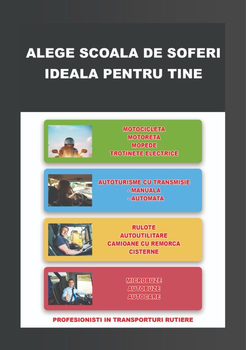 Atestat Taxi și Uber 150 lei