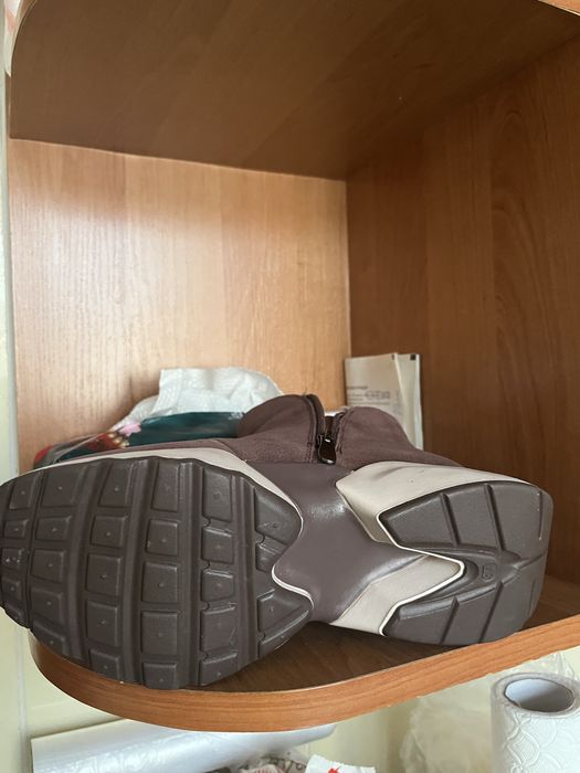 Ботинки замша зима