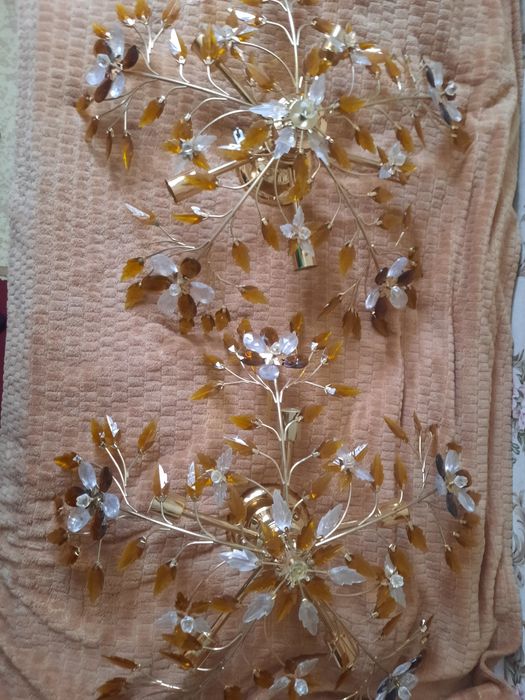 Люстра в кристалл