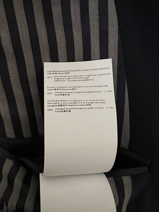 Boss Sacou 100% Original din 100% Lână Marzotto