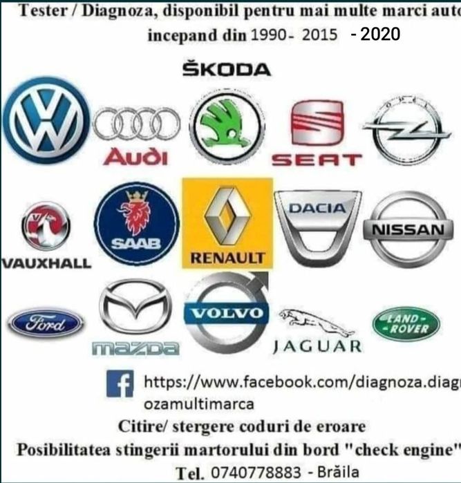 Diagnoza auto multimarca