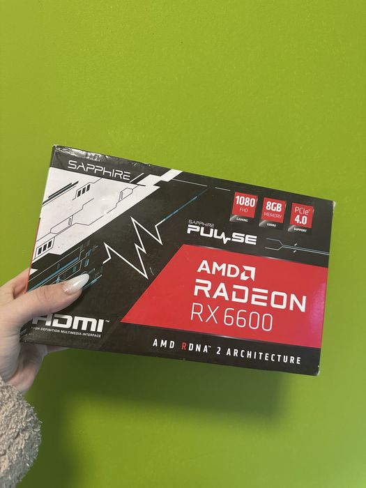 Placa video Sapphire Pulse AMD Radeon RX 6600 8GB GDDR6-Ideala1080P