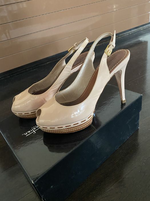 Pantofi superbi Sebastian piele lacuita 37