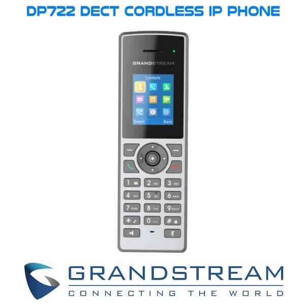 Grandstream DP722 — DECT IP-Трубка для Офиса и Дома