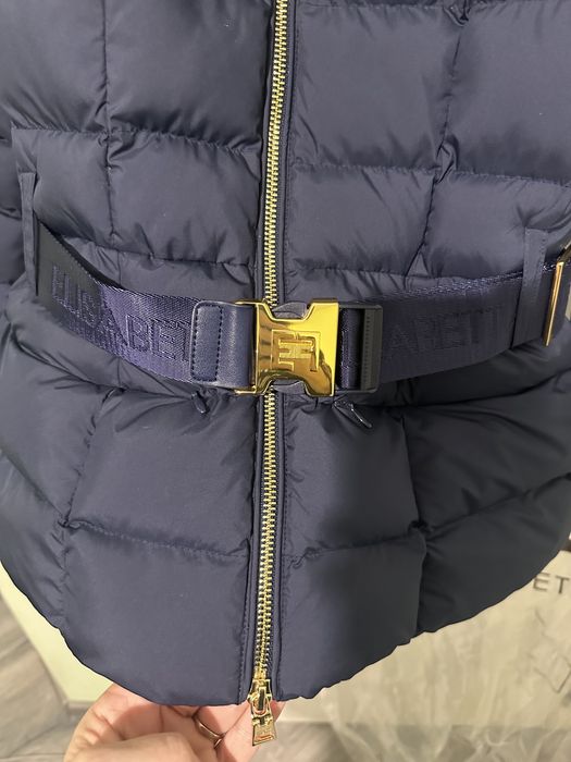 Зимно яке Elisabetta franchi синьо