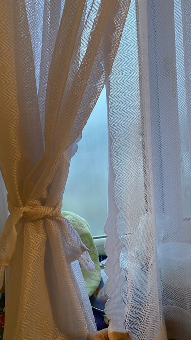 2-Штор(перде) для кухня