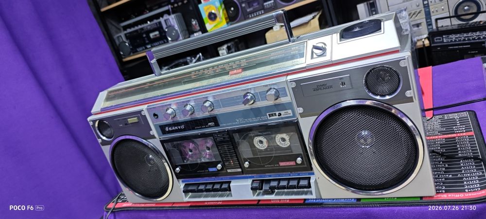 Sanyo M-W20K в хорошем состоянии,звучание отличное