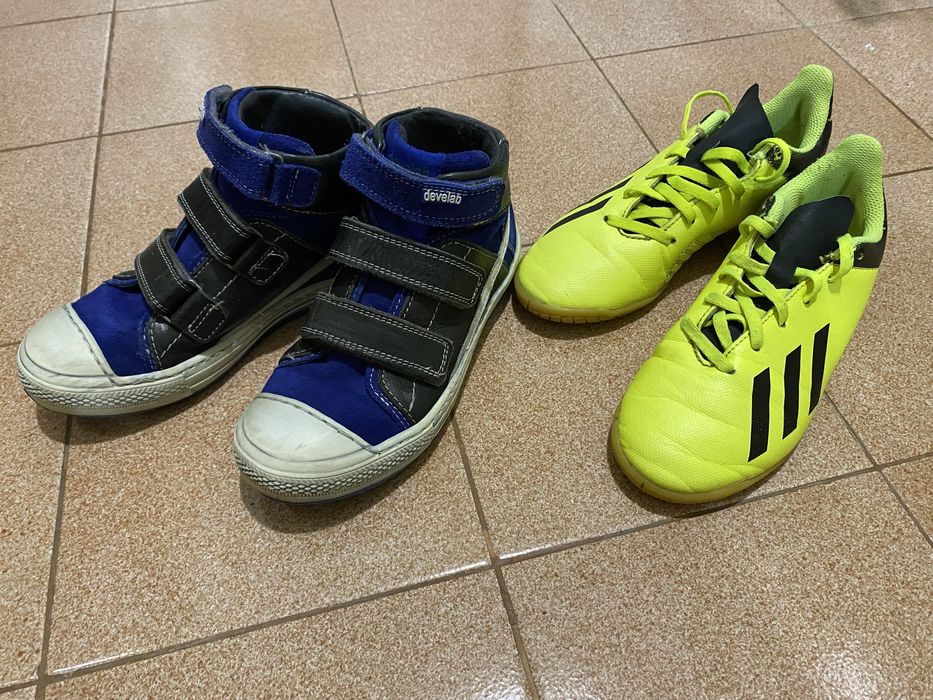 Високи кецове Develab, маратонки Adidas, обща цена