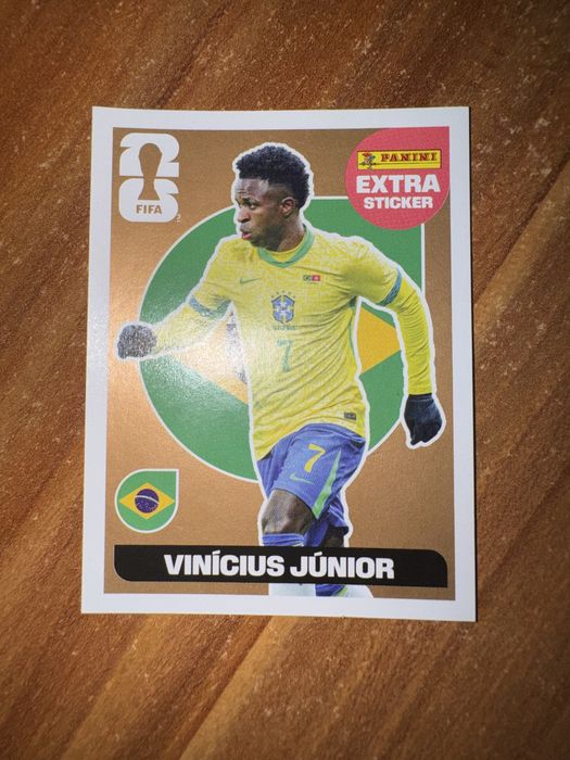 Card gold Vinicius wc26