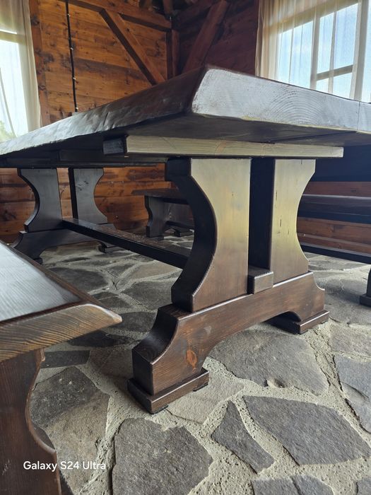 Set Terasă Premium din Lemn Masiv (Brad) – 2.5 Metri