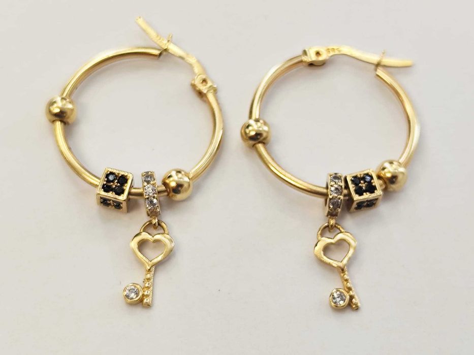 Cercei aur 14K 4.14gr (AG35 B 35147) Garantie 2 ani !
