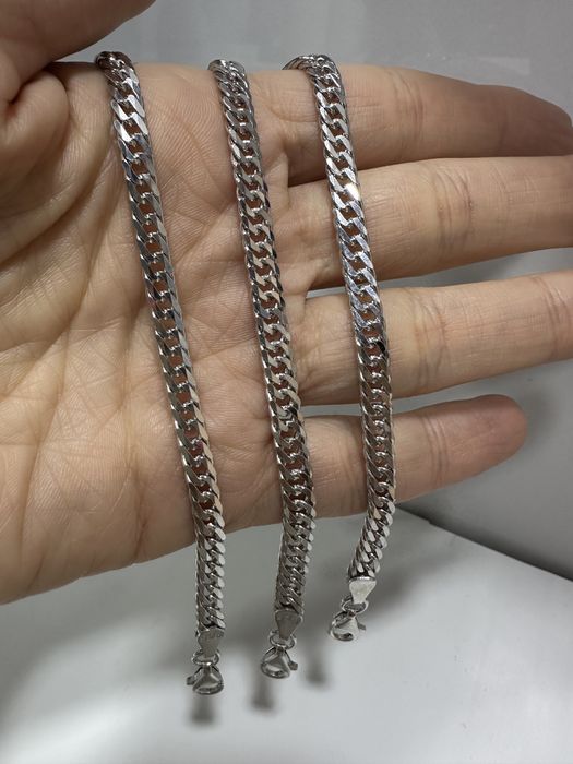 Серебряный мужской браслет. Серебро 925. Производство Италия Турция.