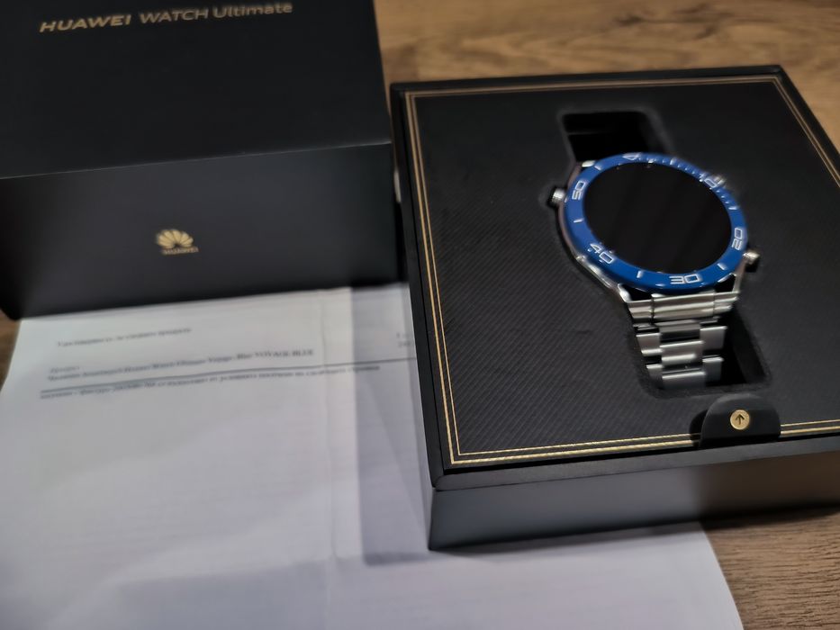 Бартер Huawei watch ultimate Blue Titanium