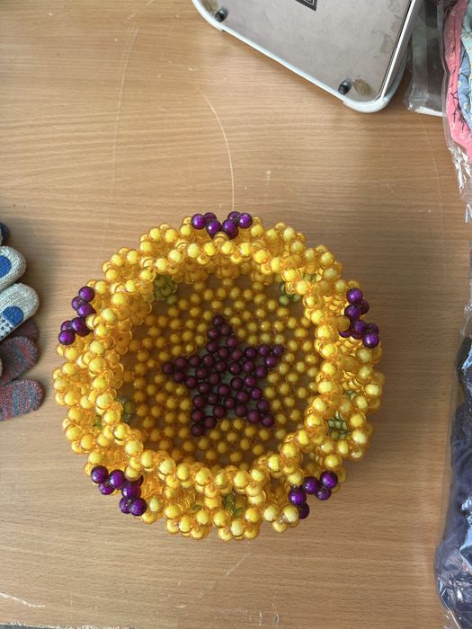 Шкатулка из бисера