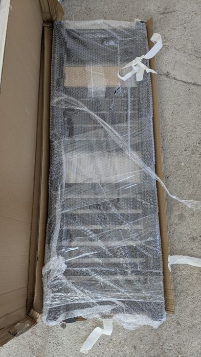 Стоманена лира за баня