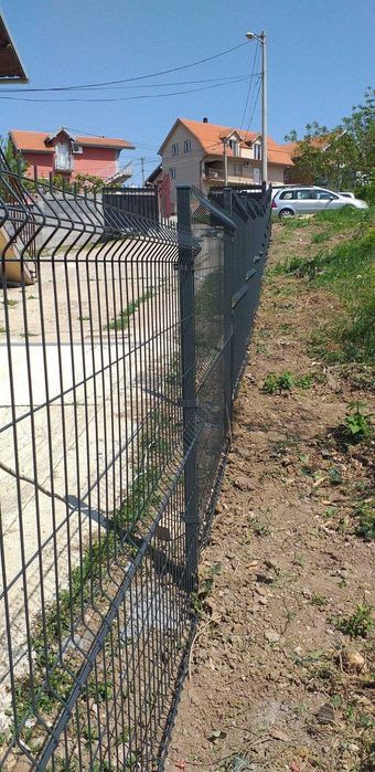 Огради и аксесоари - оградни пана, колове - RAL 7016 (антрацит). ЦЕНА!