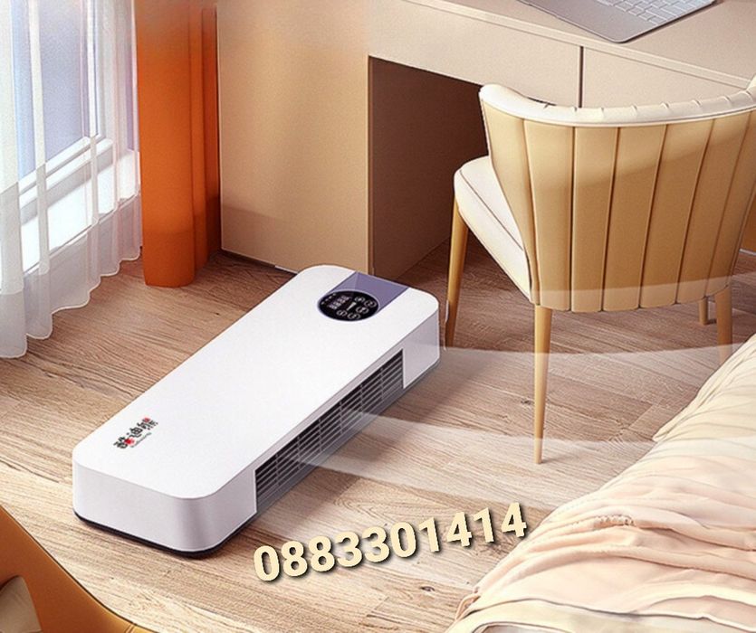 Намаление! Модерна печка за стенен монтаж Режим студено и топ