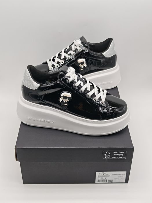 KARL LAGERFELD Megakapri Ikon LO Lace Оригинални Сникърси