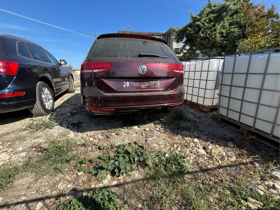 На части Volkswagen Passat B8 2.0tdi код CRL кутия код QMM Vw Пасат Б8 B8 8ца  автомат кожа  патерица щора ръчка 2.0тди 1.4gte 1.6tdi боя LD3Y