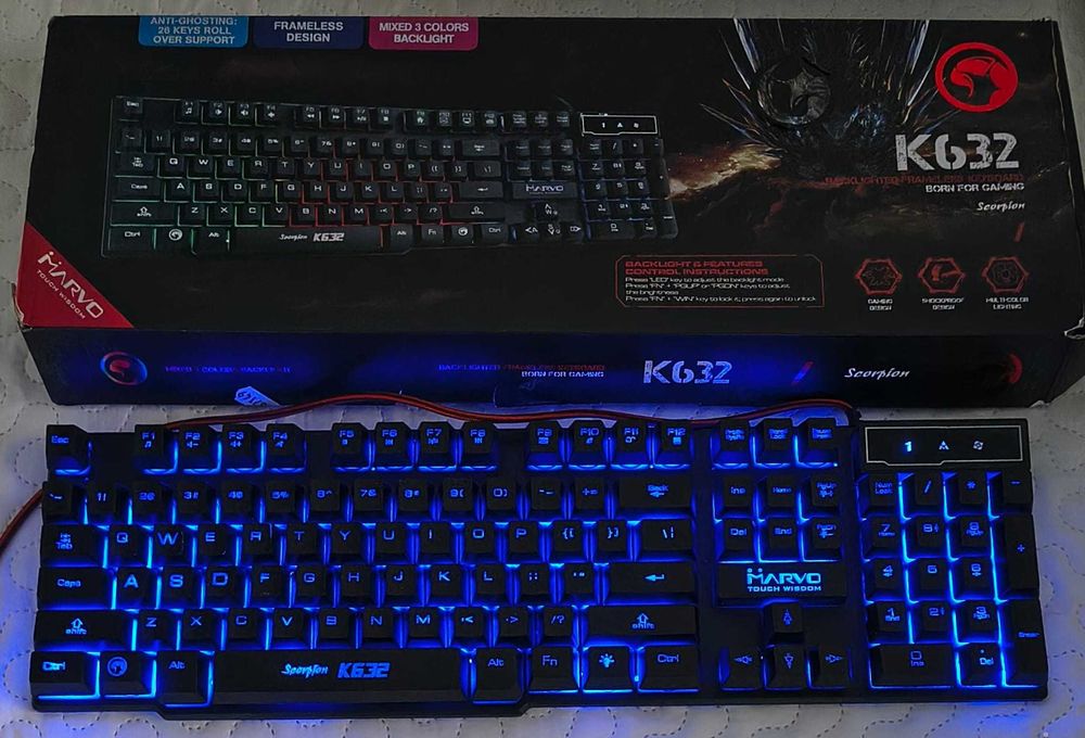Tastatura gaming Marvo Scorpion