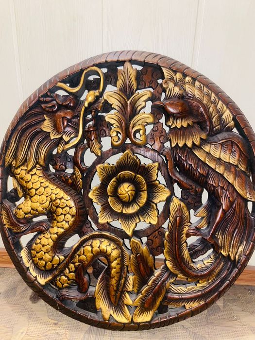 Деревянное настенное  пано