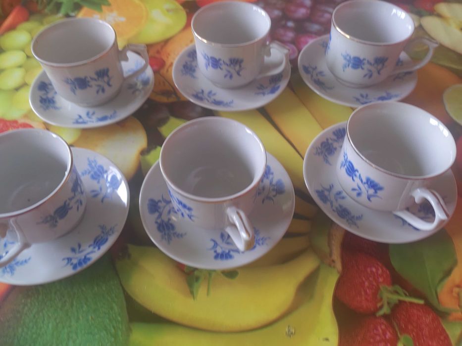 Сервиз чашки за кафе от Видин