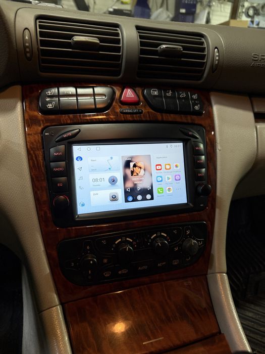 Navigatie Android  Dedicata Mercedes W209 , W203, CLK