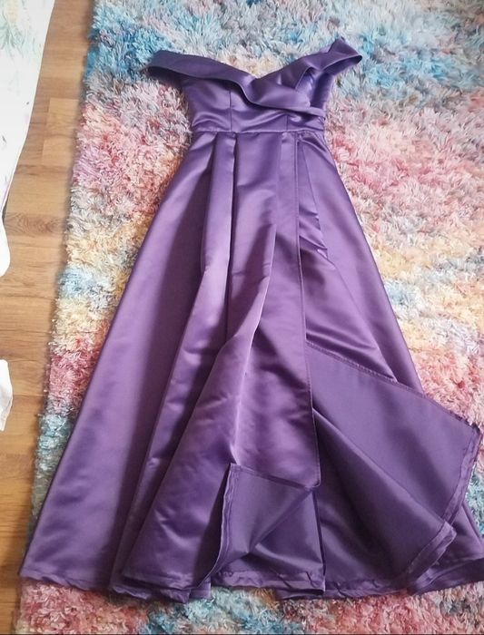 Rochie lunga de seara sativ mov