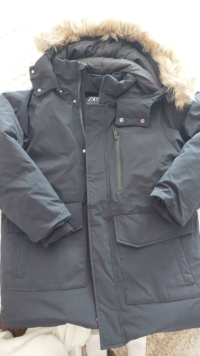 Пухена шуба на Зара 158 см