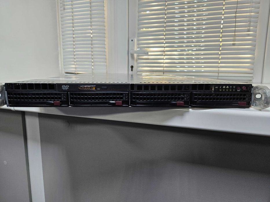 ПРОДАМ Сервер на базе платформы SuperMicro 1U 6016T-URF