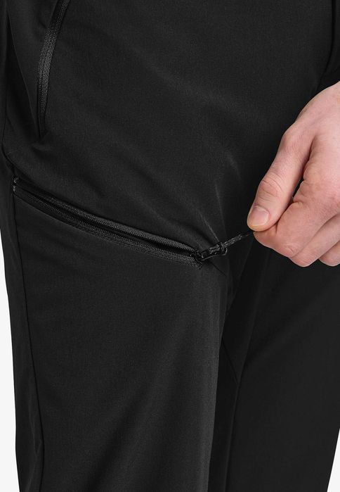 Jack Wolfskin, Pantaloni outdoor Holdsteig Pant, Negru, 48