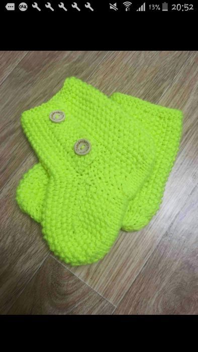 Носочки вязаные.