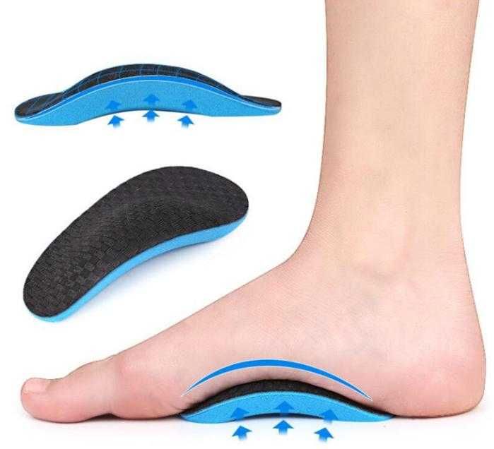 Възглавница Ходило Лепещи Възглавнички за Краката Ортопедични Подложки Стелки за Плоскостъпие Дюстабан Плоско Стъпало Паднал Свод Плантарен Фасциит