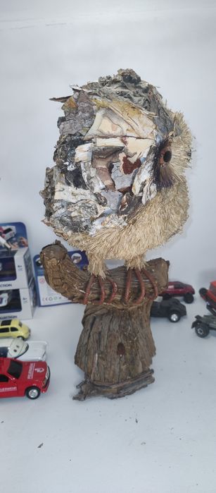 Ръчно изработен декоративен бухал