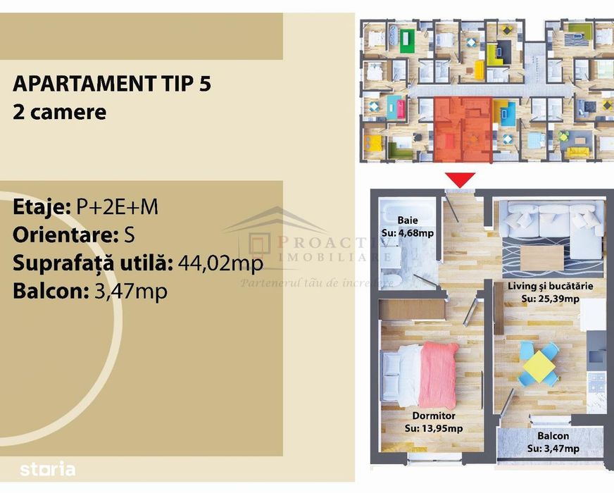 Apartament 2 camere | Bloc 2026 | Rate Dezvoltator | 2c-7938
