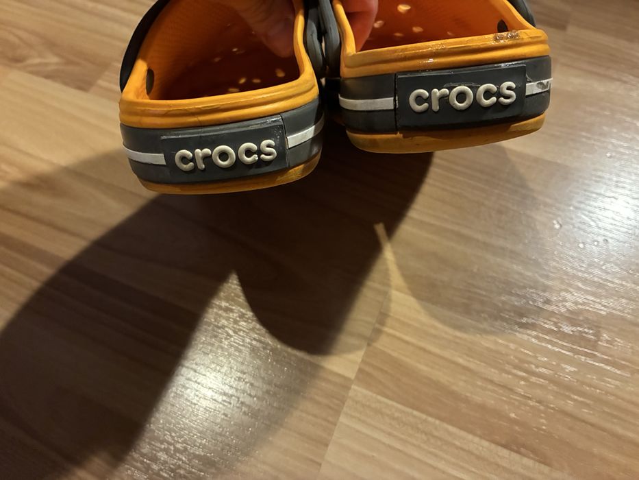 Crocs copii portocaliu