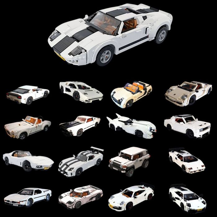 Constructor 1/1 cu LEGO Porsche 911 Targa Turbo Creator (10295)