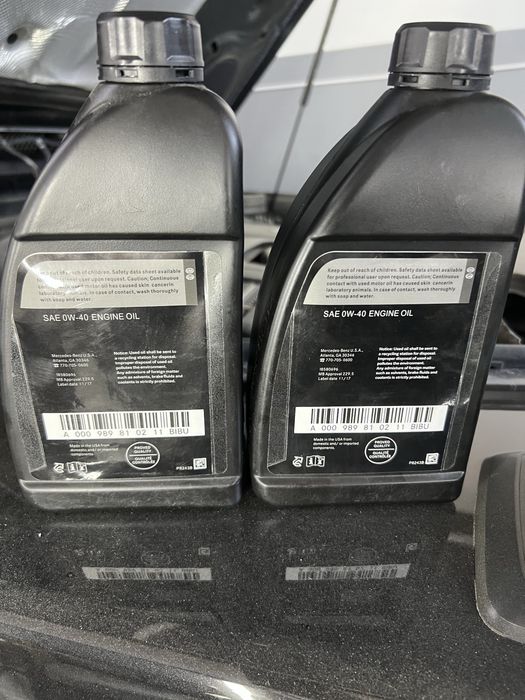 Mercedes-Benz AMG (Mercedes-Benz) 0W-40 Масло моторное