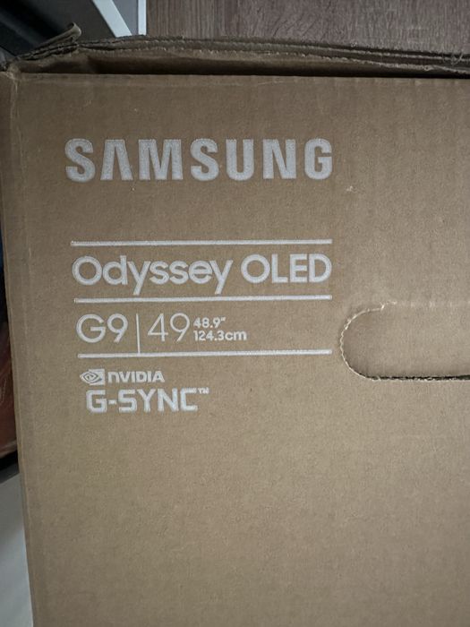 Samsung Odyssey G9 49inch Nvidia G-Sync