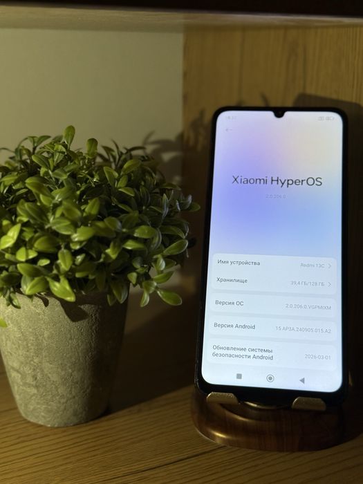 Продам телефон Redmi 13c 6/128