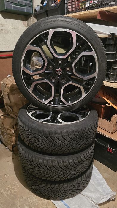 Set 4 Anvelope Iarnă Continental 195/45 R17 DOT 21 + 4 Senzori Presiune Suzuki
