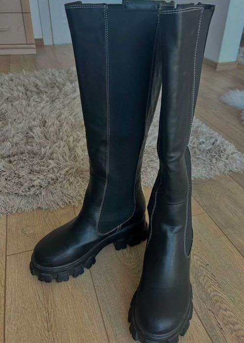 Cizme pana la genunchi 38 4th & reckless