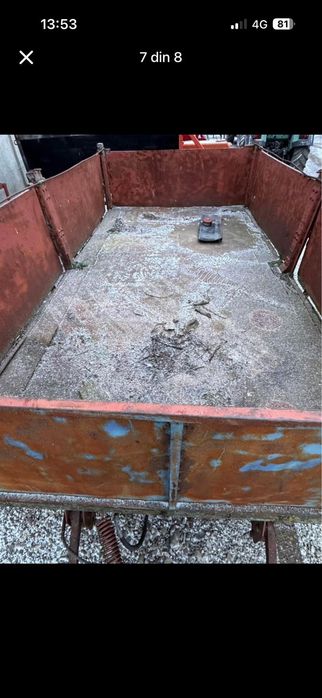 Remorca Auto 10 tone , si 8 tone basculabil