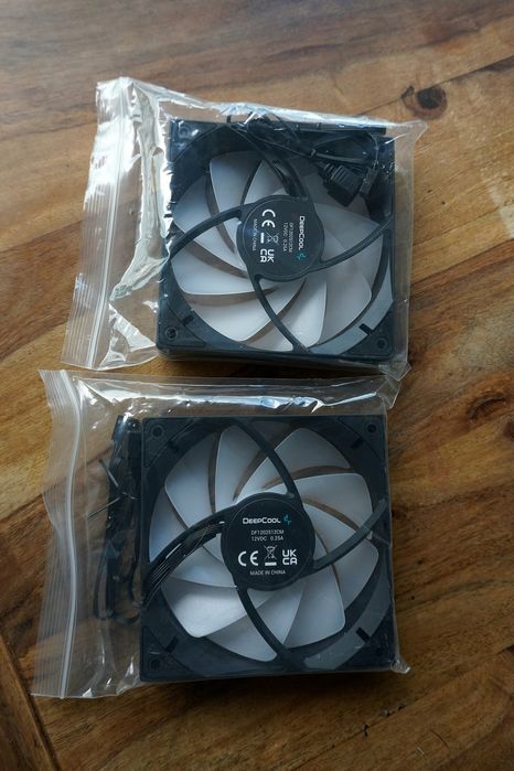 2 x ventilatoare DeepCool FC120 120mm PWM ARGB 5V