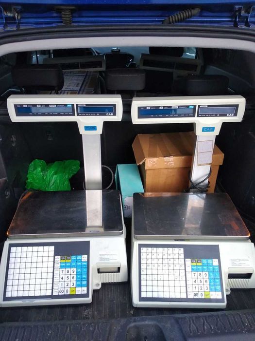 весы с печатью этикеток