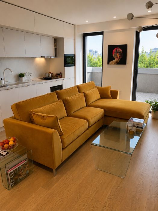 Apartament 2 camere inchiriere Floreasca-Aviației | Direct proprietar persoana fizica | Balcon 12 mp | Vedere zona verde
